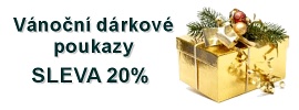 Sleva na dárkové poukazy